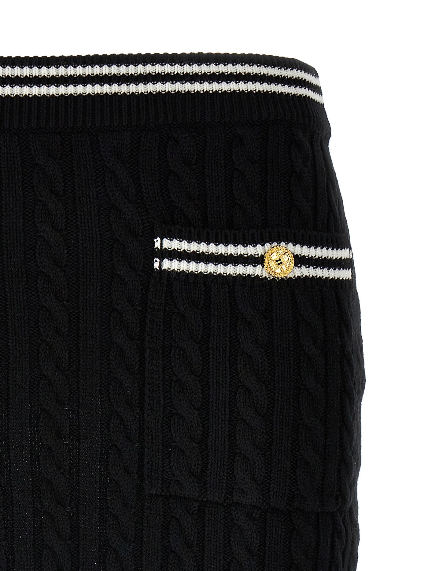 Alessandra Rich Braided Skirt - Image 3