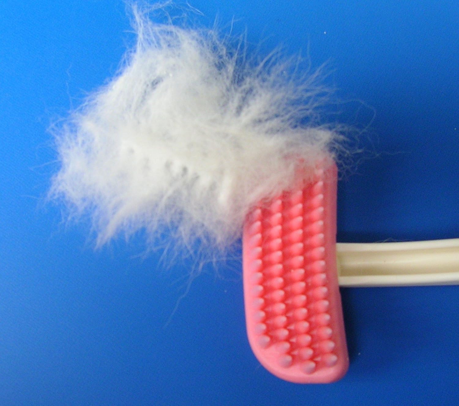 BEBON Rubber Slicker Brush, Small, Pink, For Dogs, Cats, Rabbits, Genuine Manufacturer, Made in Japan
