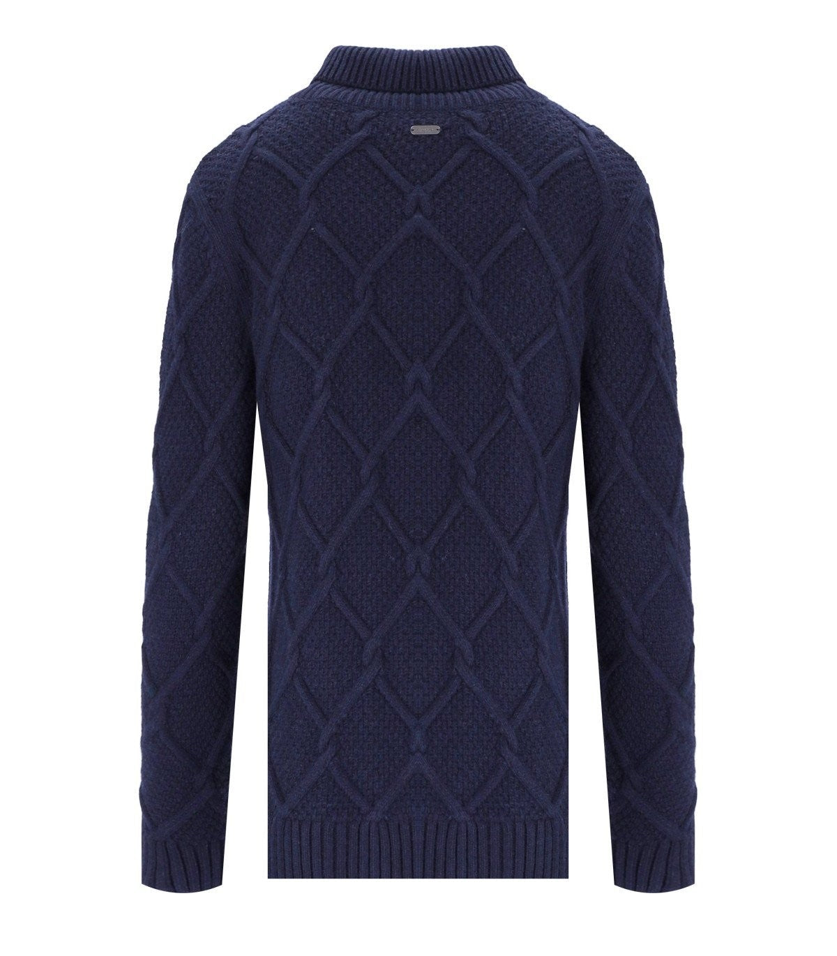 Barbour Burne Roll Blue Turtleneckジャンパー - Image 3