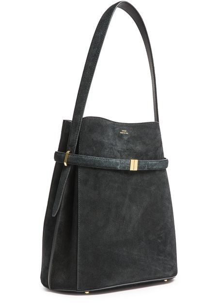 TOTEME Belted suede bucket bag - Image 3