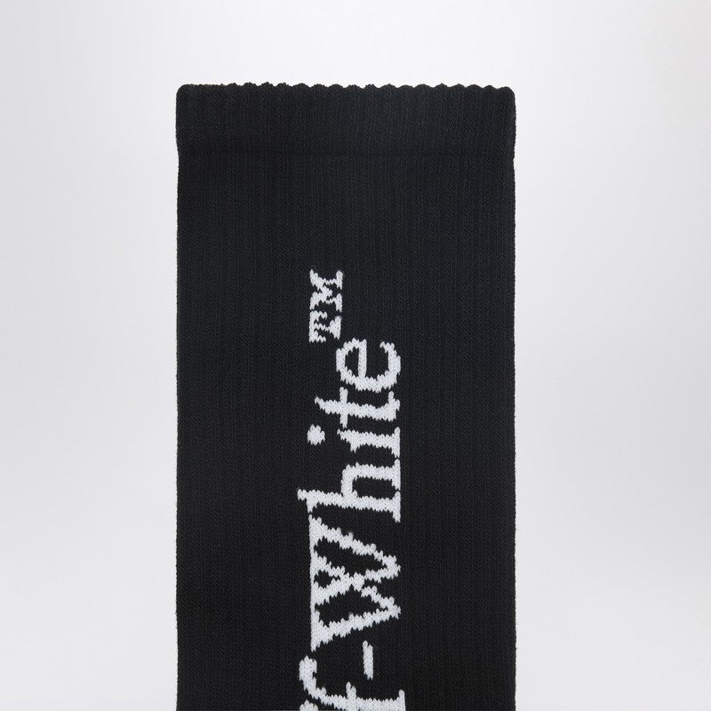 Off Off White™ Black Socks With Logo - Image 3