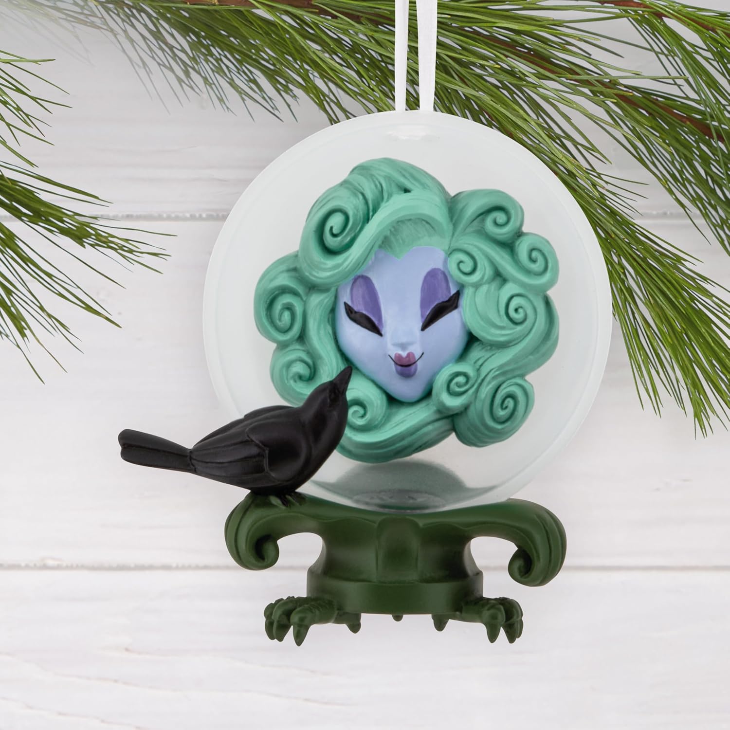 Hallmark Disney La Mansión Encantada Madame Leota Adorno de Navidad, Regalos para Fans de Disney