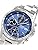Seiko Spirit Men’s Wristwatch, Chronograph, Water Resistant to 10 ATM, Quartz, Luminescent