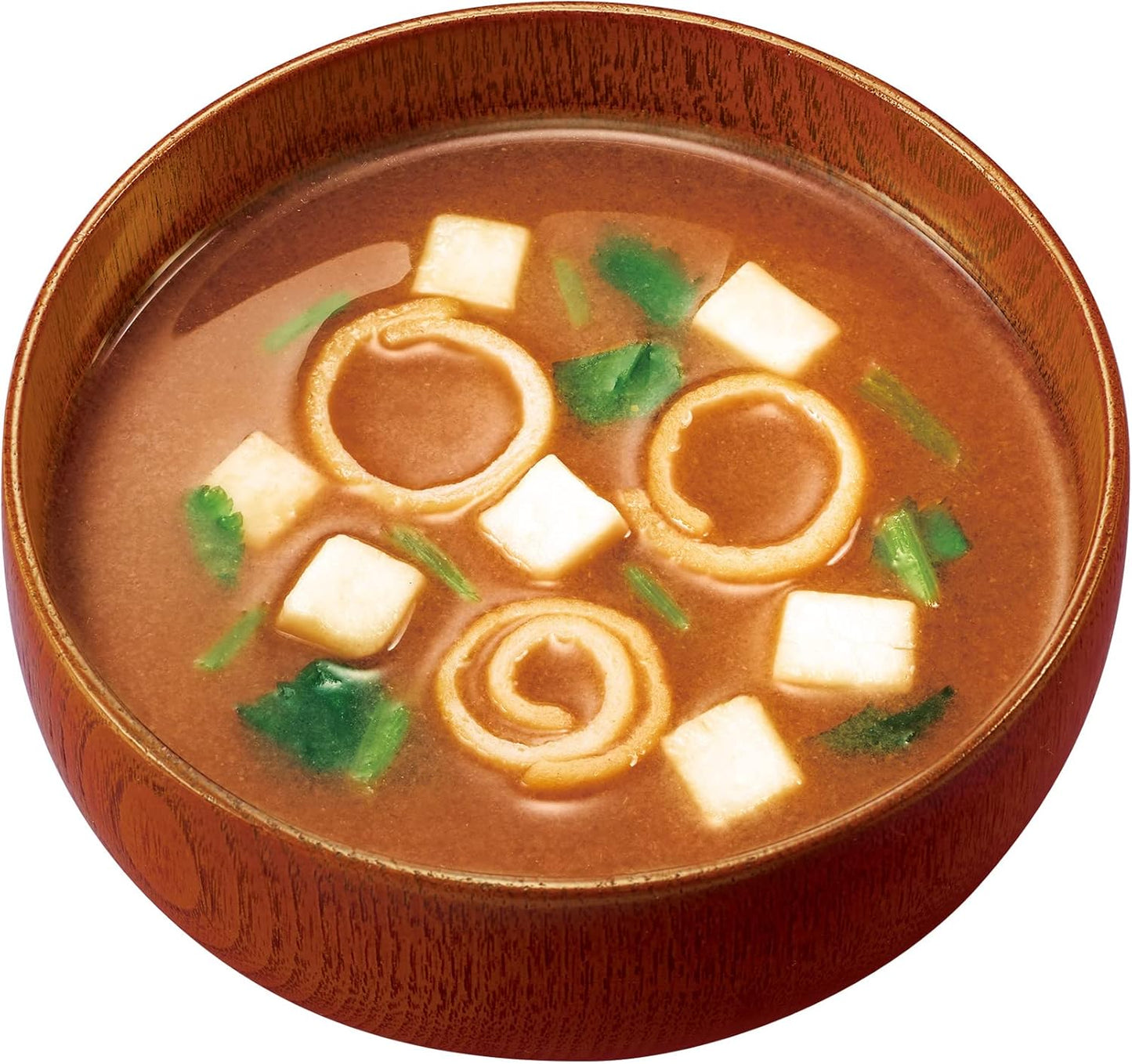 Asahi Group Foods Amano Foods Low-Sodium Usual Miso Soup Red Dashi with Mitsuba ×10 bags