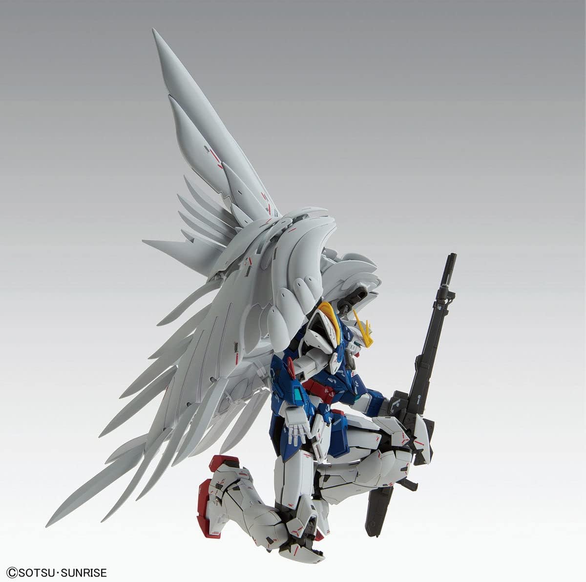 Bandai Spirits MG New Mobile Suit Gundam W Endless Waltz Wing Gundam Zero EW Ver.Ka 1/100 Scale Color-Coded Plastic Model
