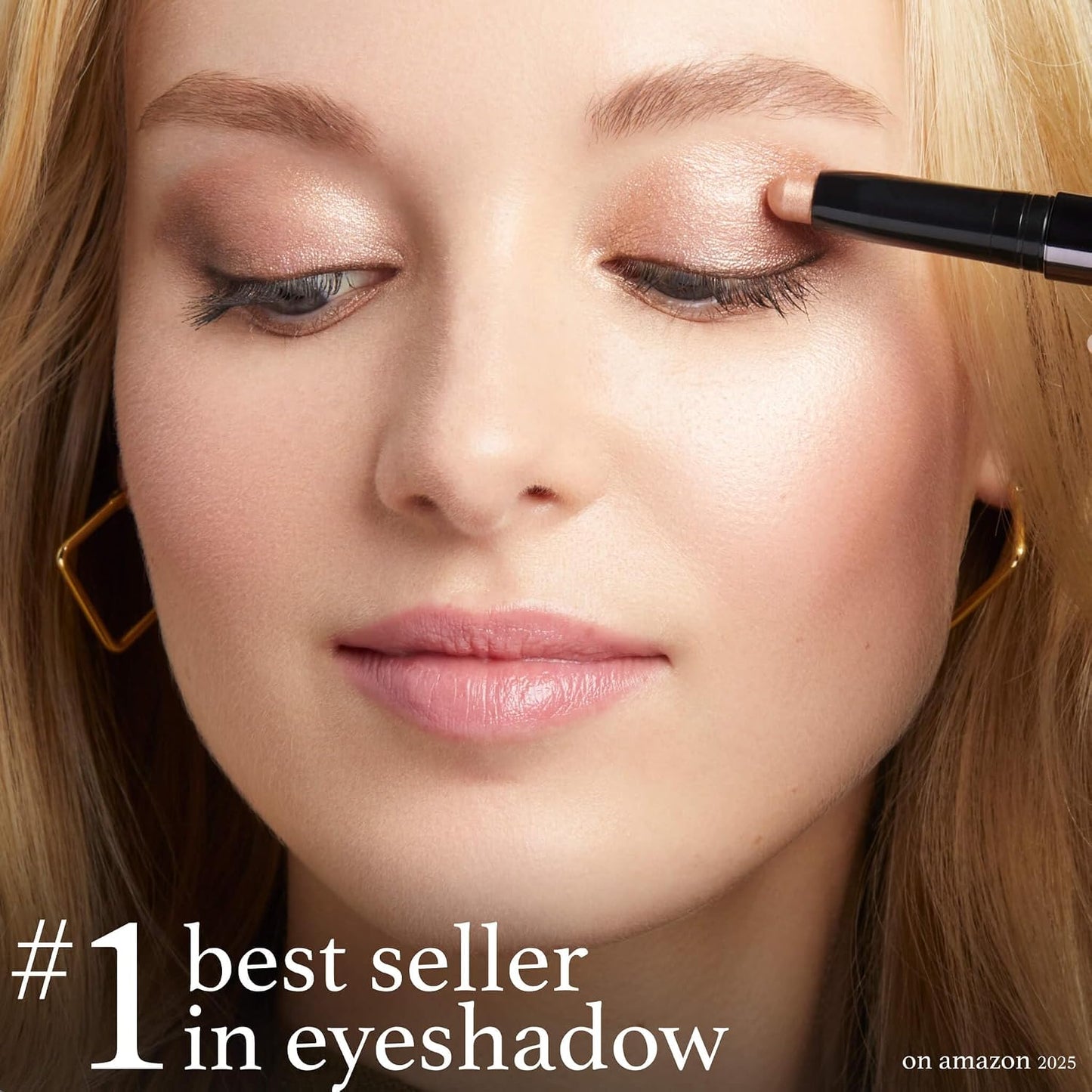 Julep Eyeshadow 101 Cream-to-Powder Waterproof Eyeshadow Stick – Smoky Tawny Matte – Long-Lasting, Buildable, Crease-Proof, Cruelty Free, Matte Finish with Built-In Smudger