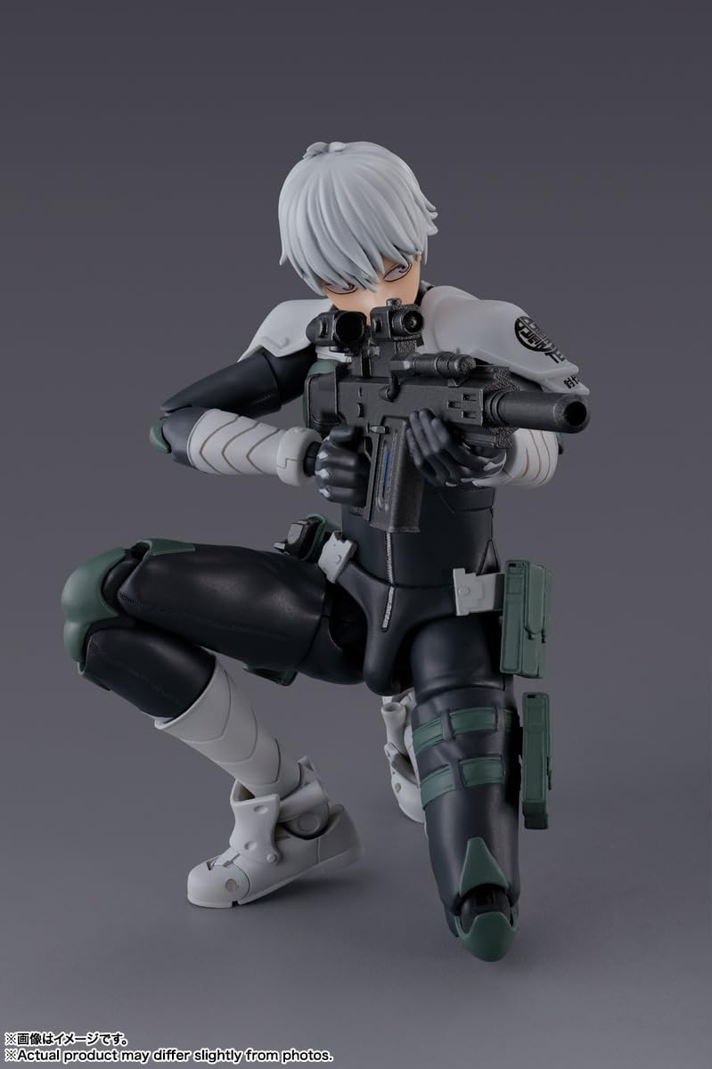 S.H. Figuarts Kaiju No. 8 Reno Ichikawa, Approx. 5.7 inches (145 mm), PVC & ABS, Pre-painted Action Figure