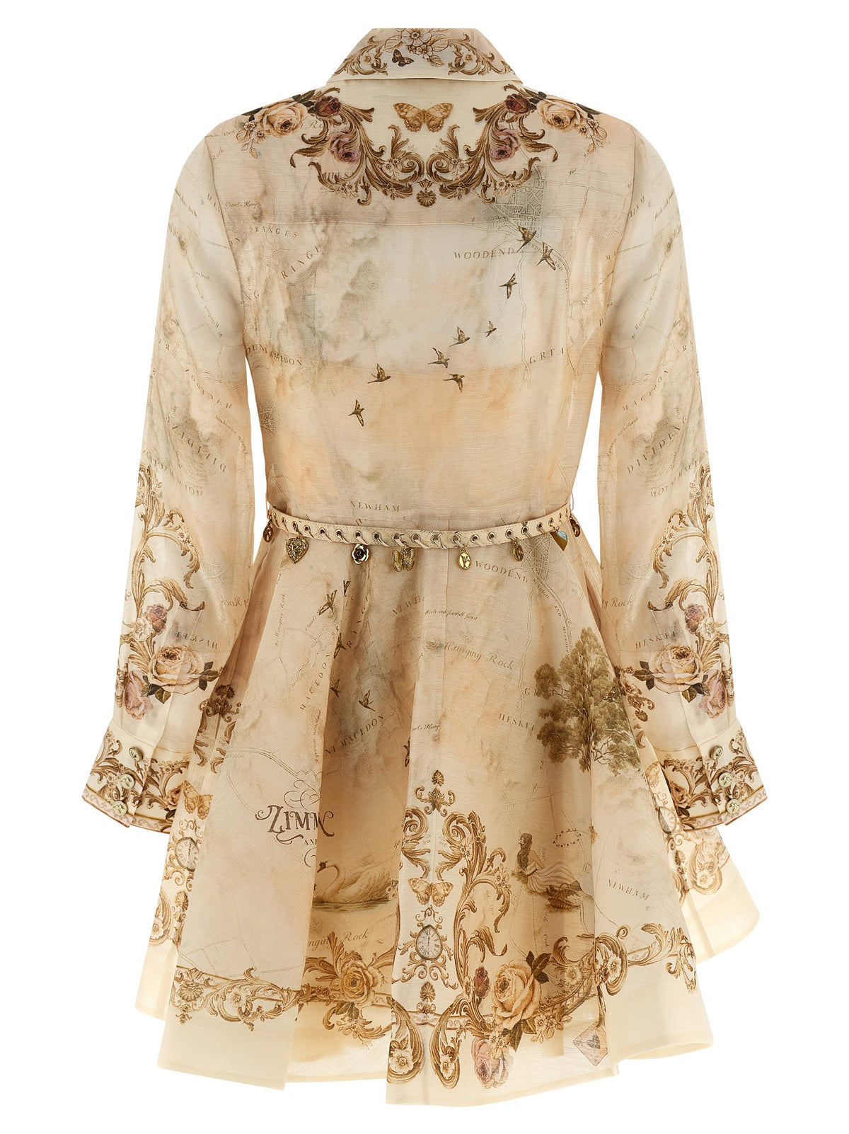 Zimmermann Zimmermann 'Memento Buttonded'ドレス - Image 3
