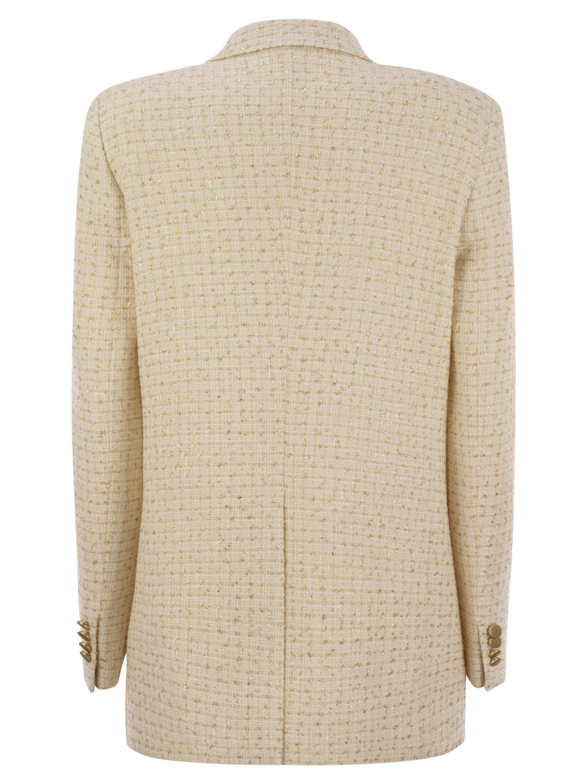 Tagliatore Tagliatoreダブル胸肉コットンブレンドブレザー - Image 3