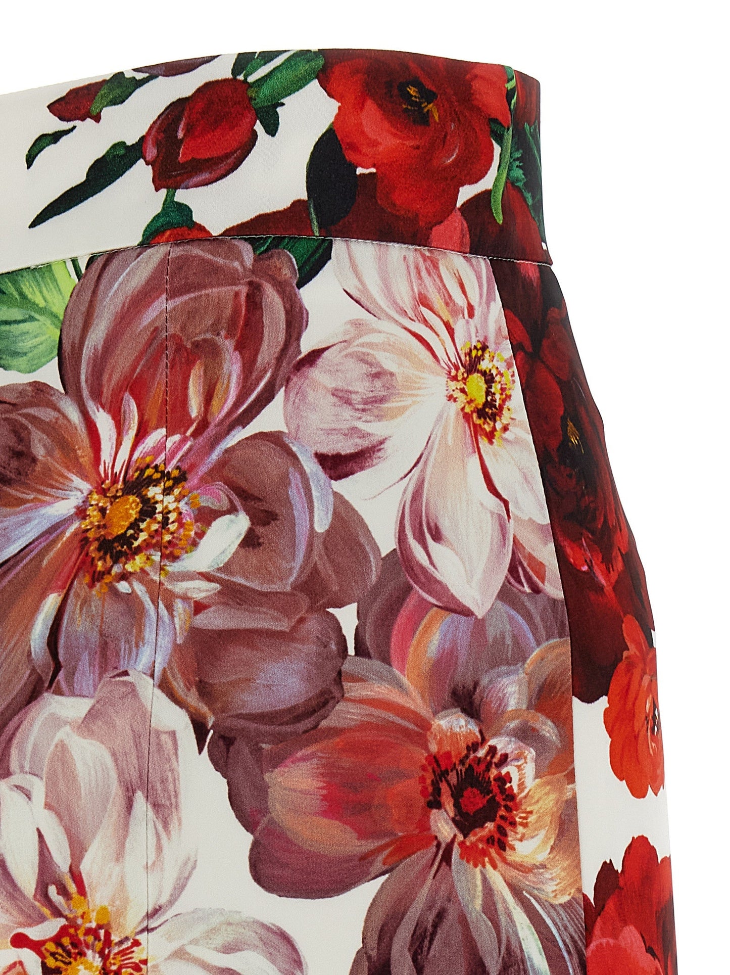 Dolce  Gabbana ドルチェ＆ガッバーナ花柄のロングエットスカート - Image 3