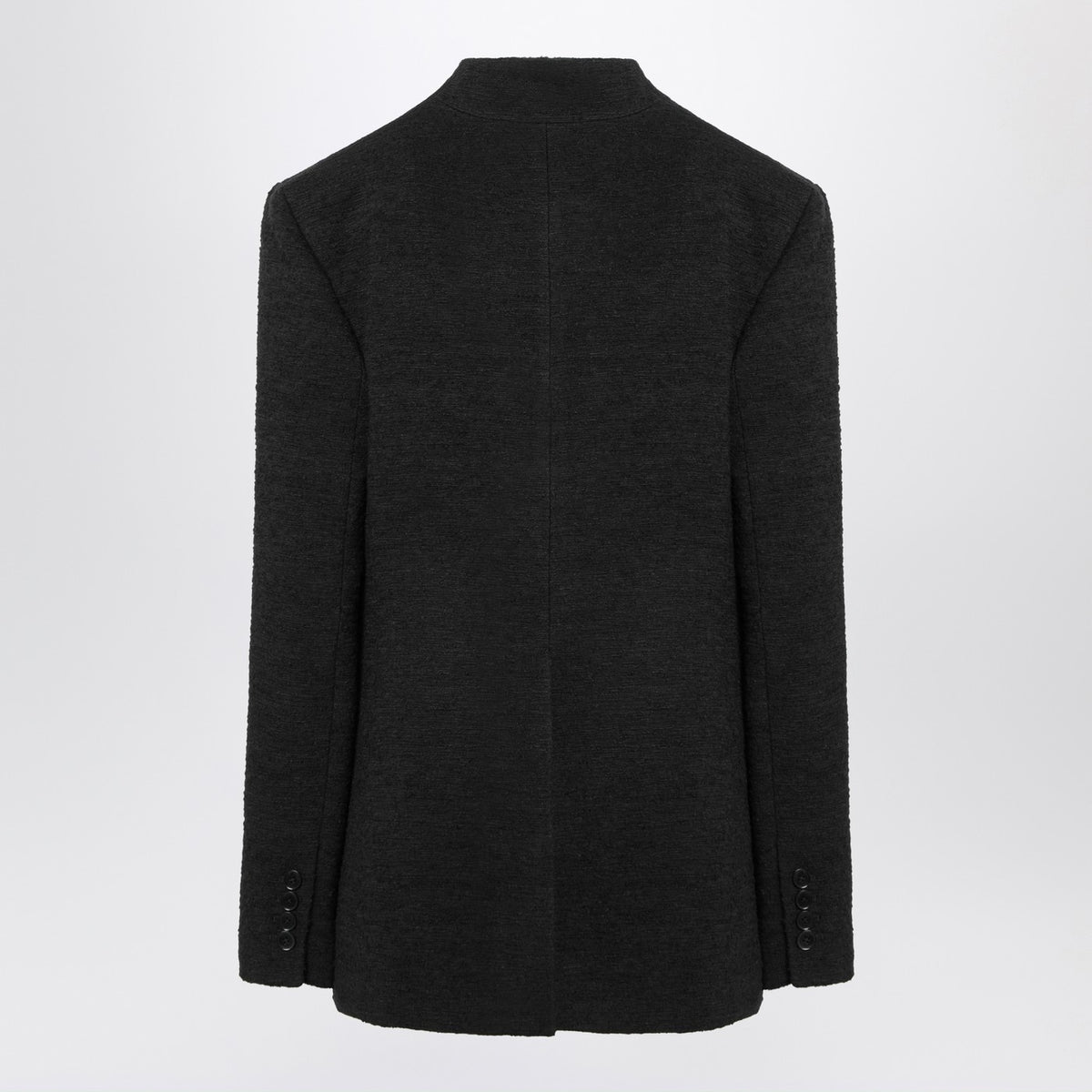 Loulou Loulou Studio Black Single BestodedBoucléJacket - Image 3