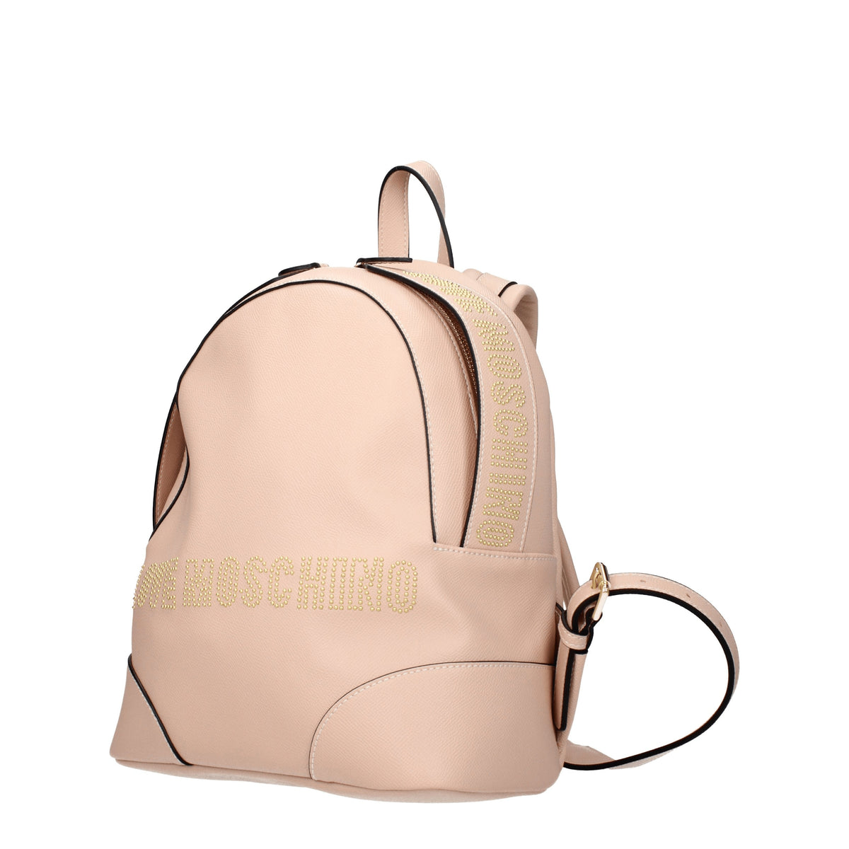 Moschino モスキーノのバックパックとベビーバッグの女性ポリウレタンピンク /ピンクの肉が大好き - Image 3