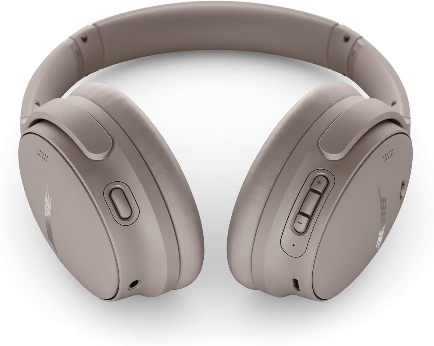 Bose QuietComfort Headphones LE Fully Wireless Headphones, Noise Cancelling, Bluetooth Connectivity with Microphone, Up to 24 Hours Playtime, Fast Charging, Sandstone