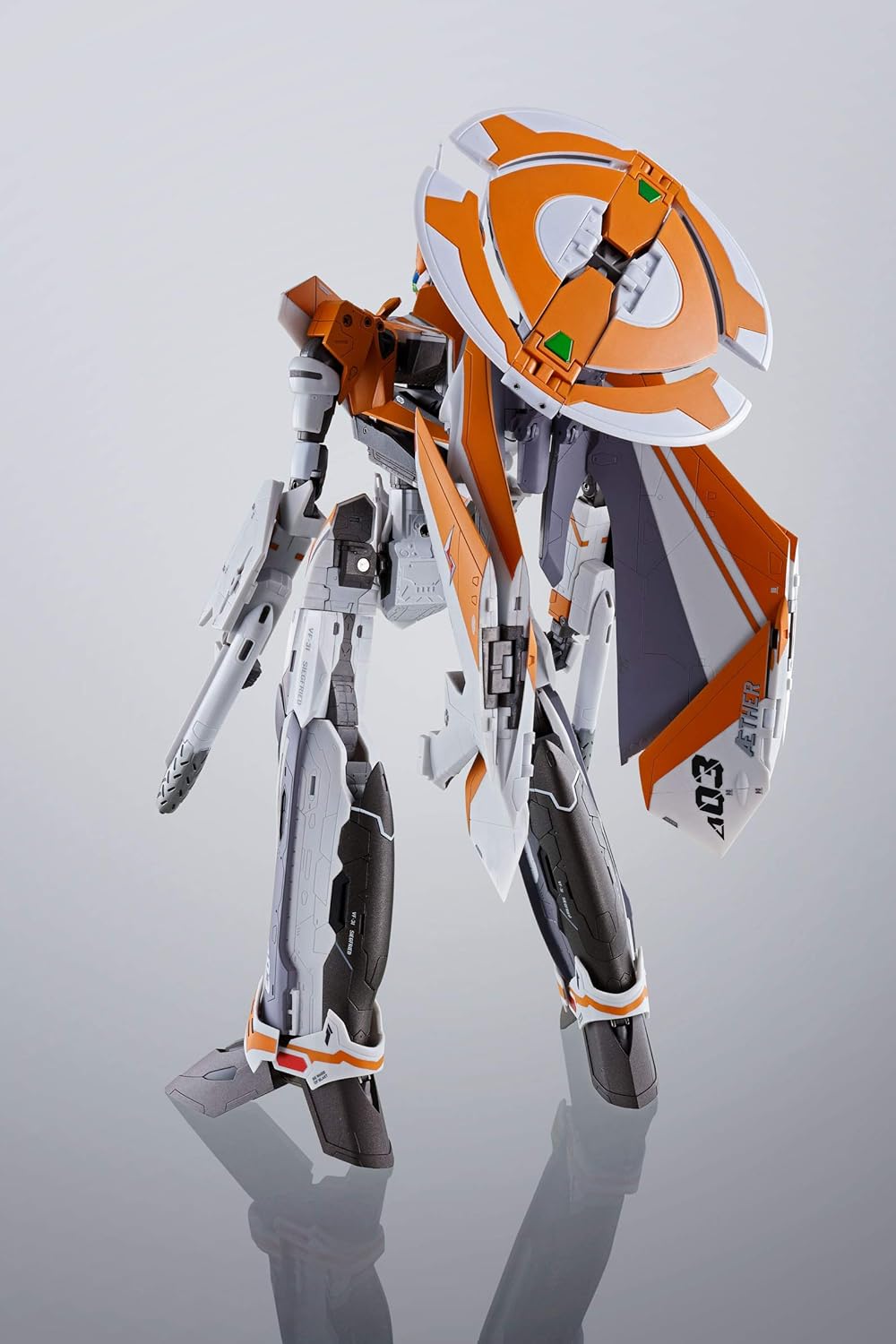 DX Chogokin Macross Delta VF-31E Siegfried (Chuck Mustang Machine) Approx. 7.1 inches (180 mm), ABS & PVC & Die Cast Pre-painted Action Figure
