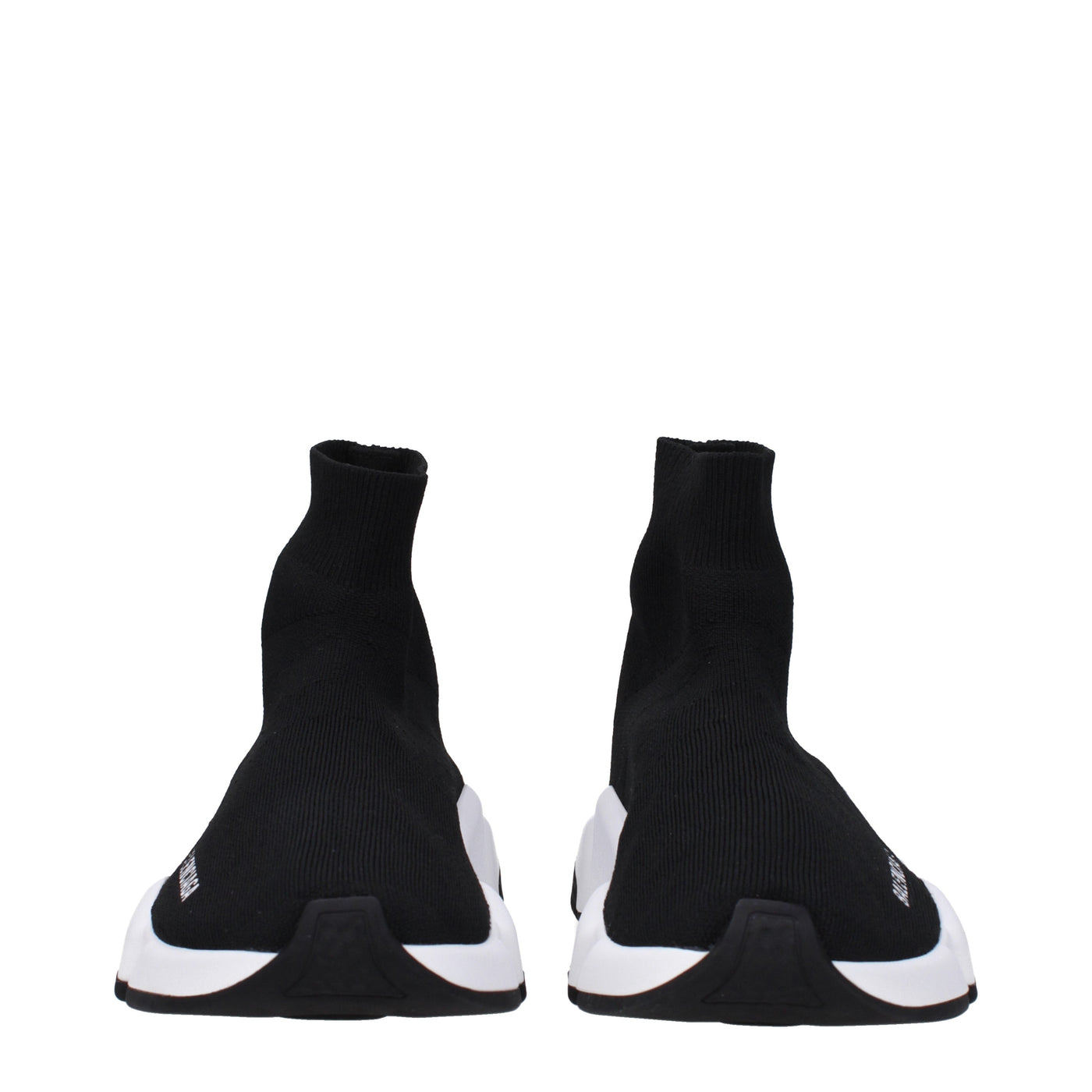 Balenciaga バレンシアガスニーカースピードウーマンファブリックブラック/ホワイト - Image 3