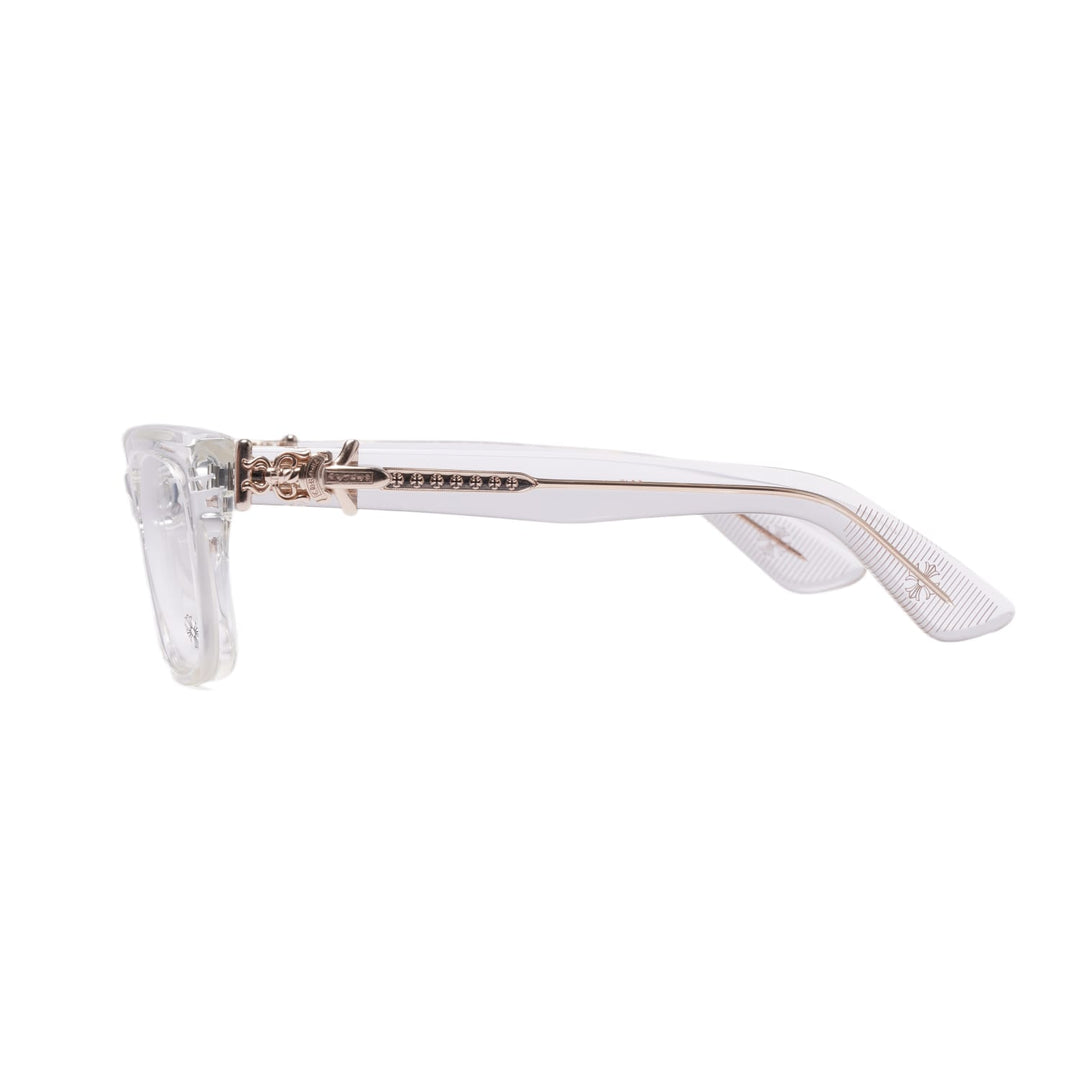 CHROME HEARTS 'CLEAR' VAGILLIONAIRE II GLASSES