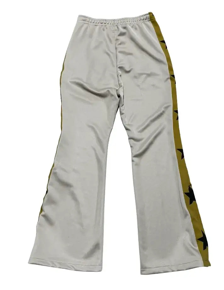 KAPITAL 'STUNTMAN & WOMAN' BEIGE TRACK JACKET SWEATPANT SET