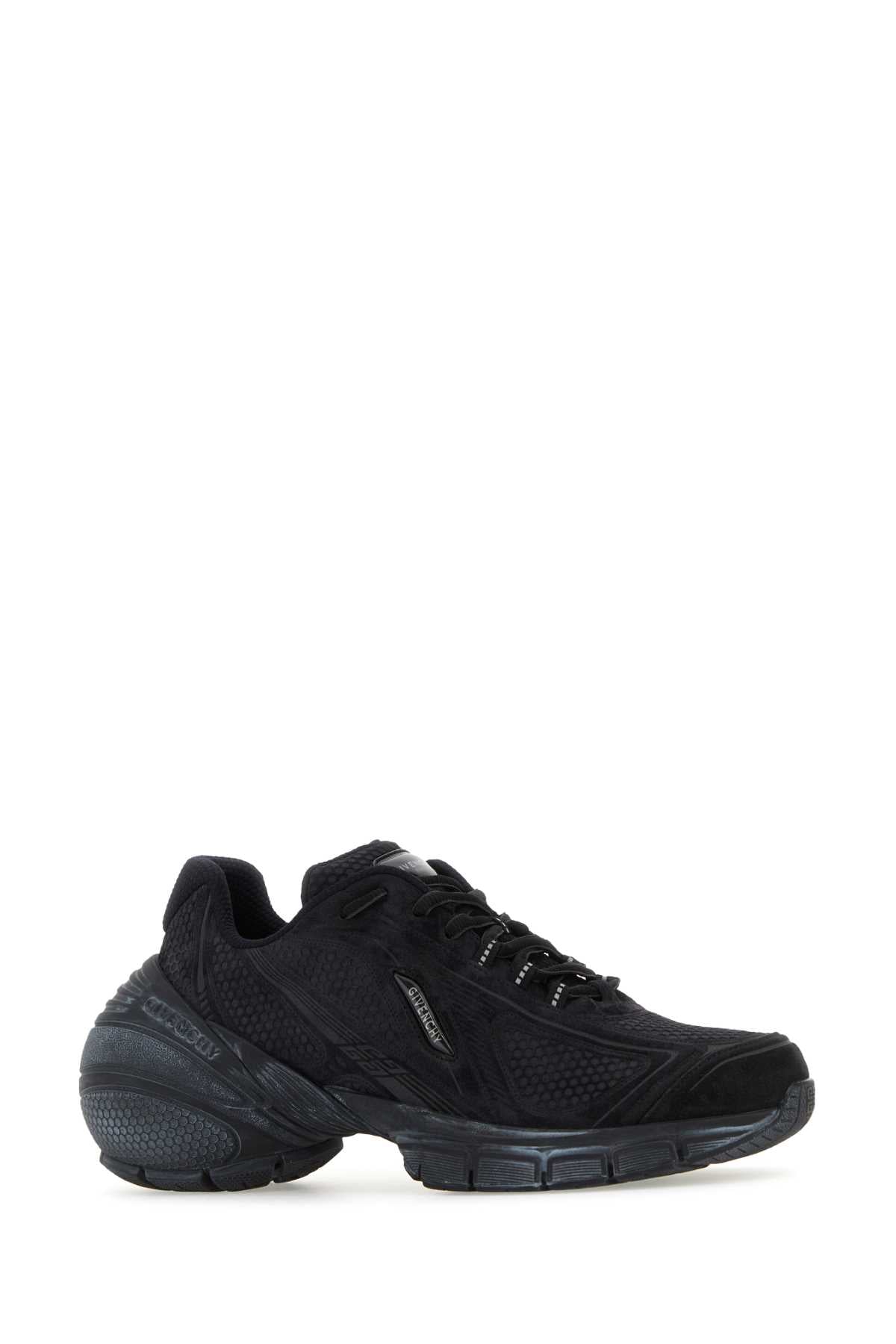 Givenchy Givenchy Black Leather Tk Mx Runner Sneakers - Image 3