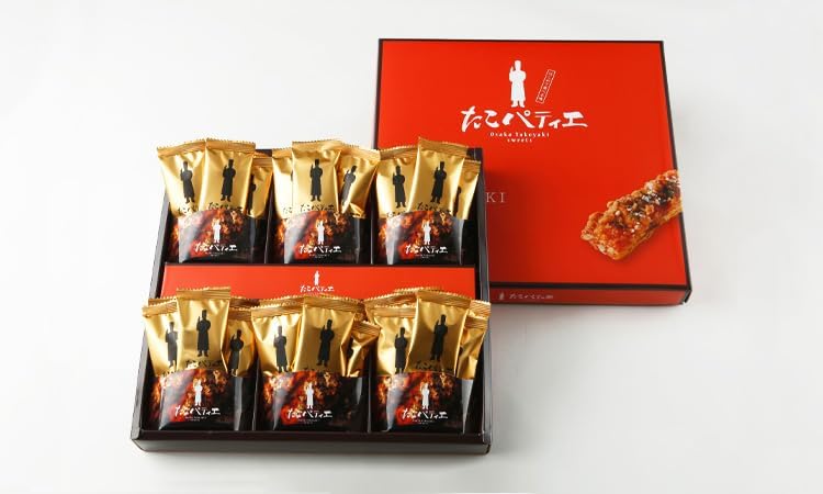 Osaka Classic Souvenir Tako Patisserie 12-Piece x 2 Box Set - For Souvenirs, For Enjoying Osaka Vibes