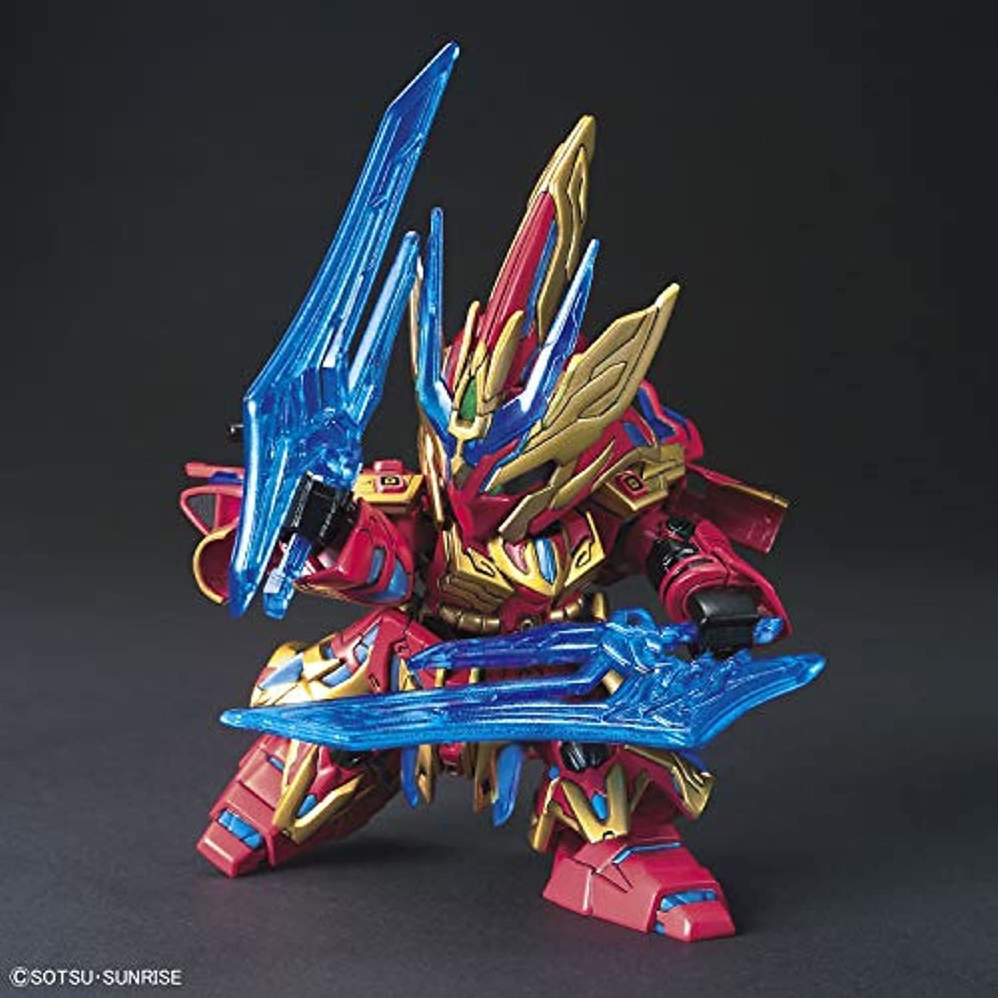 Bandai Spirits SD Gundam Sangoku Soketsuden Zhang Liao Sazbee Color-Separated Plastic Model