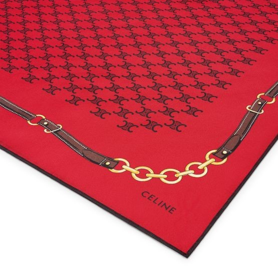 CELINE Bandana in heritage silk twill - Image 3