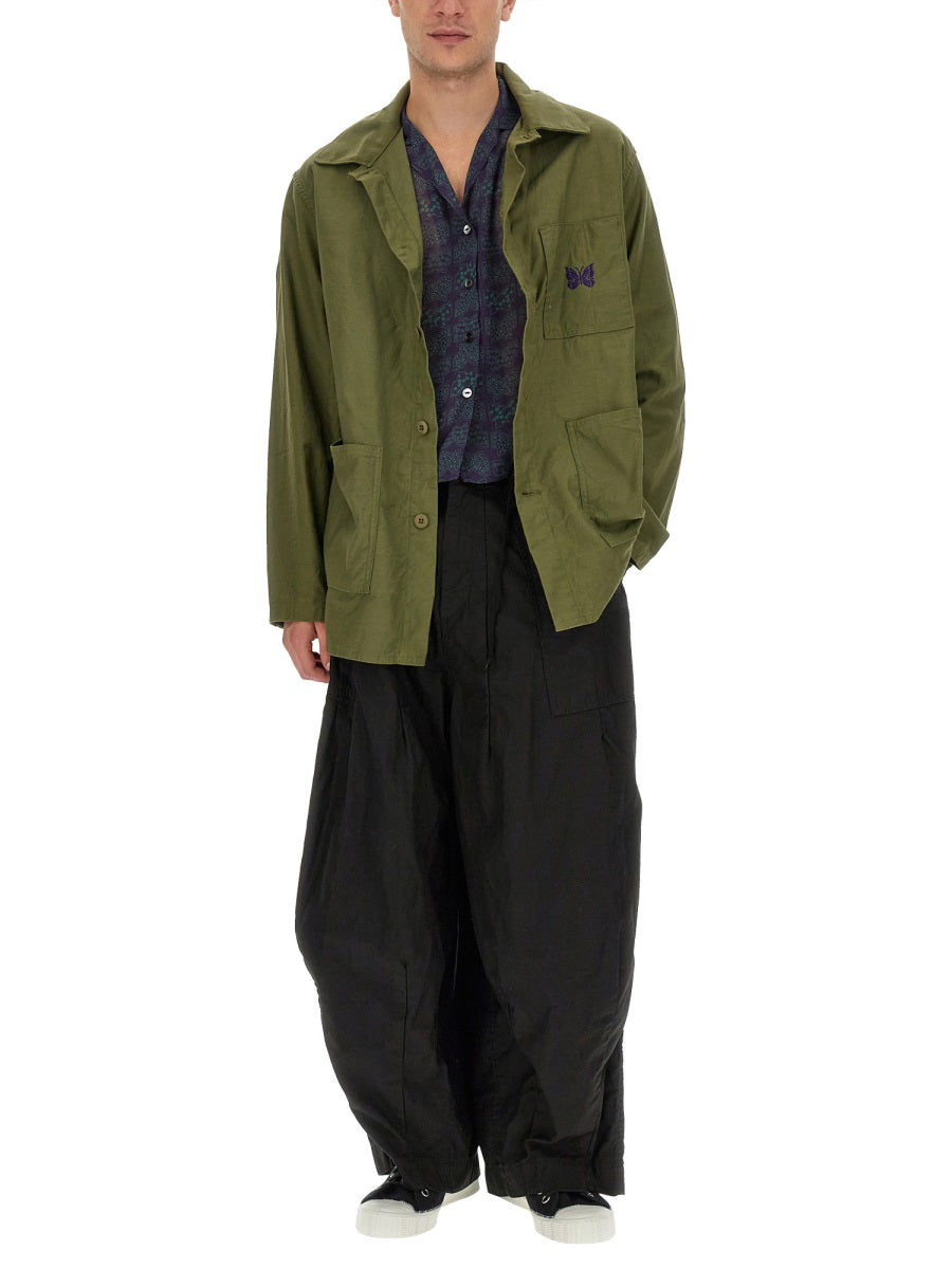 Needles ロゴ刺繍が施された針シャツ - Image 3