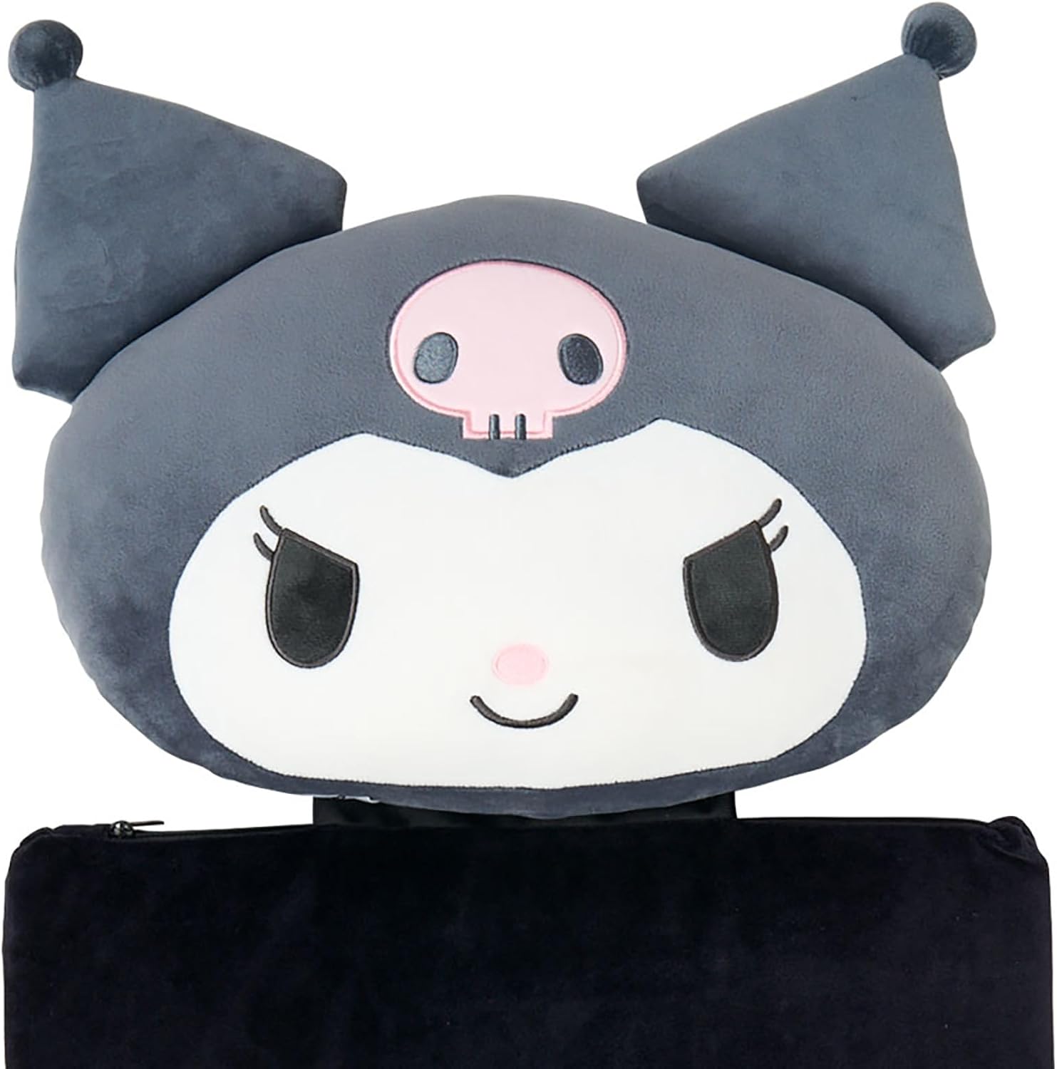 Sanrio (SANRIO) Back Support Seat Cushion, Kuromi, Car Supplies, Car Goods, Cushion, 548405
