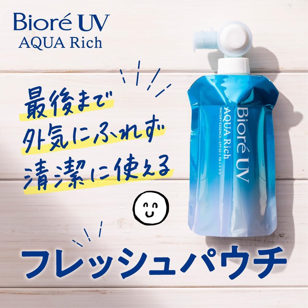 Bioré Bioré UV Aqua Rich Watery Essence Fresh Pouch 120g Sunscreen SPF50