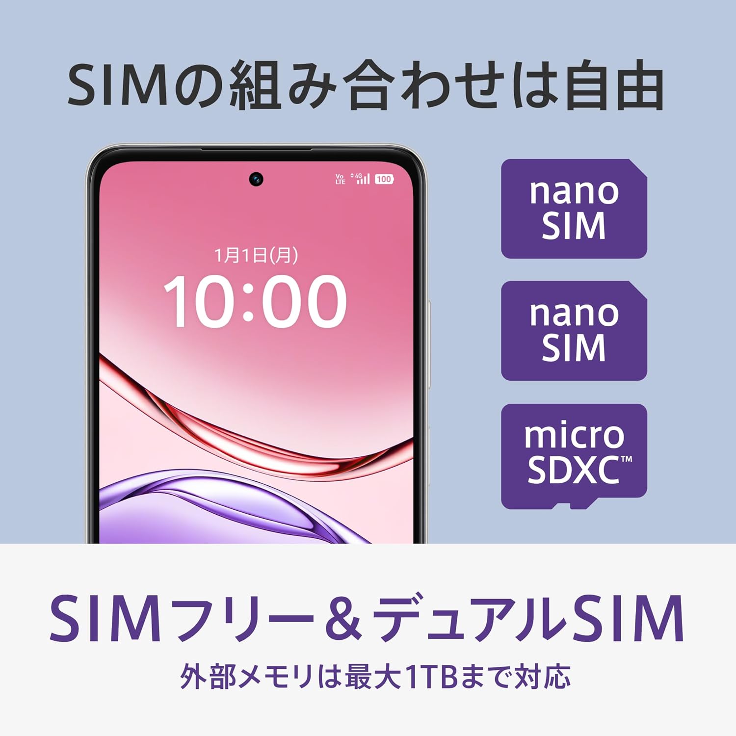 OPPO A5x Smartphone Body White CPH2725 [Official Japanese Distributor] Sim Free Smartphone
