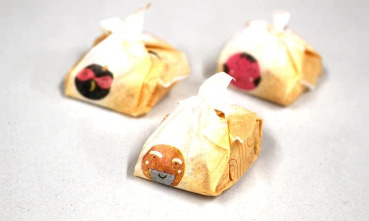Koeido Kibi Dango (Individual Packaging) with Paper Bag, Okayama Meika (Kinako)