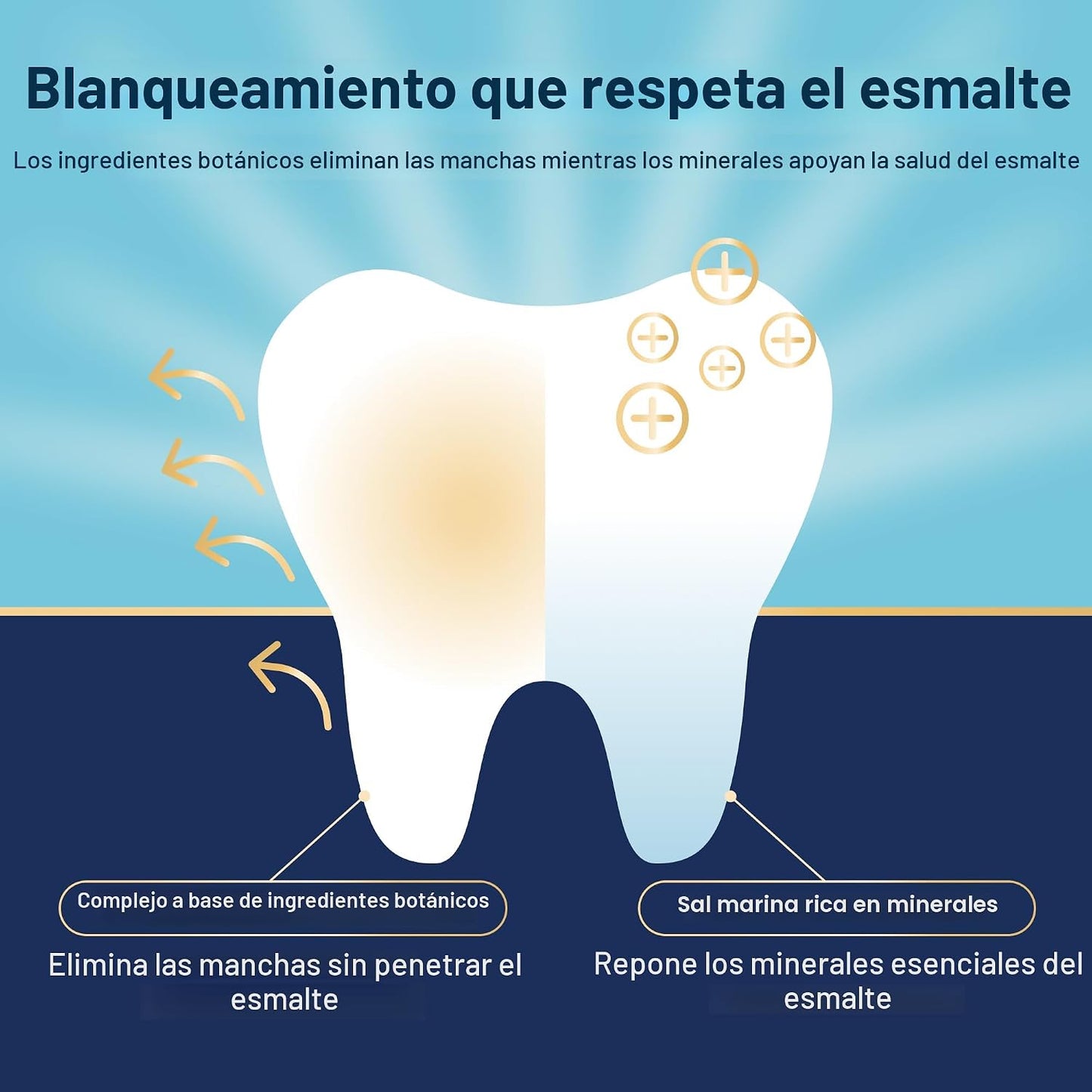 Kit de tiras blanqueadoras dentales Lumineux - 9 tratamientos - sin peróxido - seguro para el esmalte para dientes más blancos - blanqueamiento sin sensibilidad - formulado por dentistas - sin