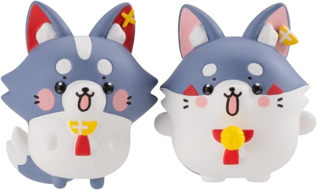 Candy Toy Holo Live Deformed Collection Vol. 1 (Miojin + Miofa (Wolf & Cat)) Outer Box / Gum Not Included