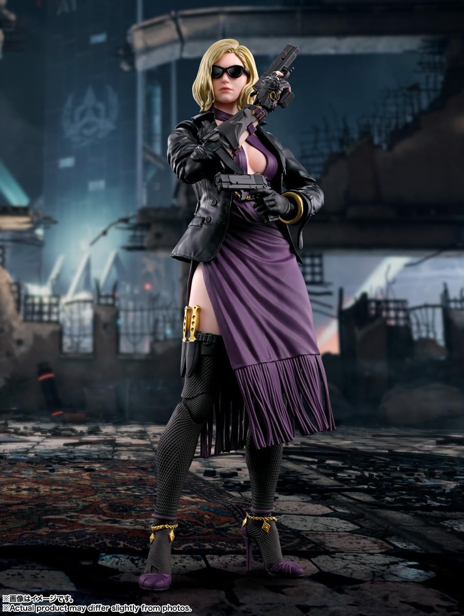 BANDAI SPIRITS S.H. Figuarts TEKKEN 8 Nina Williams Approx. 5.9 inches (150 mm), PVC & ABS, Pre-painted Action Figure