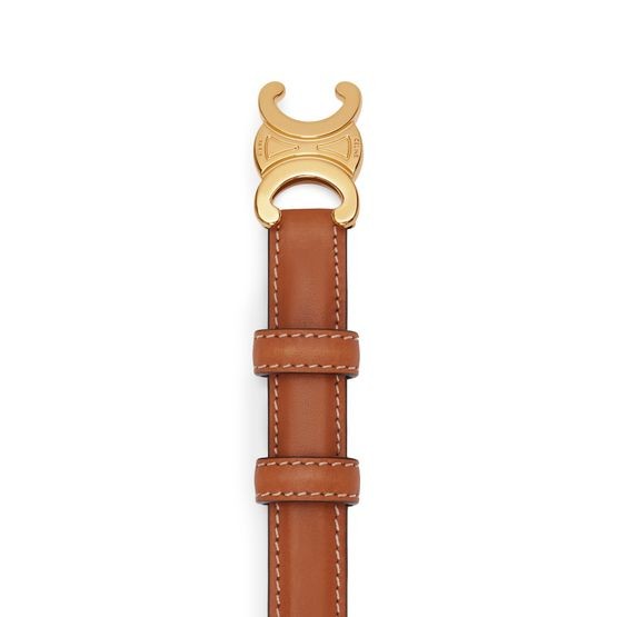 CELINE Triomphe small belt in natural calfskin - Image 3