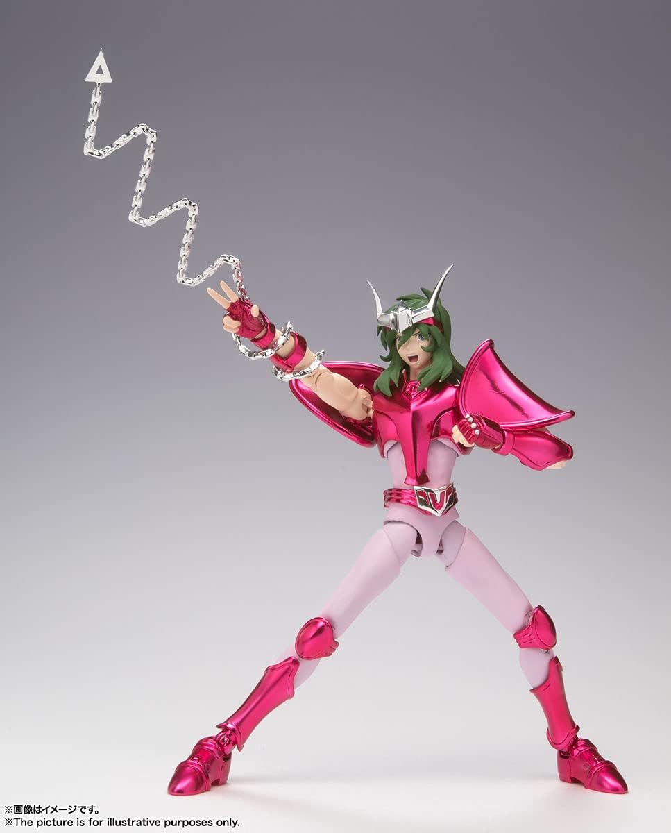 Saint Cloth Myth Saint Seiya, Shun Andromeda (Shinsei Bronze Cloth), Approx. 6.7 inches (170 mm), ABS & PVC & Die-Cast Painted Action Figure