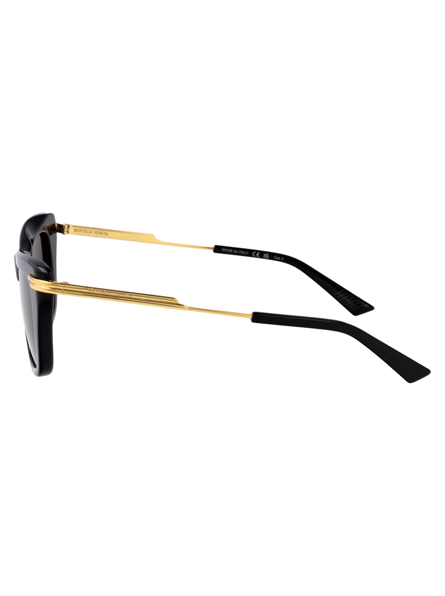 Bottega Veneta Square Sunglasses BV 1369 S 001 - Image 3