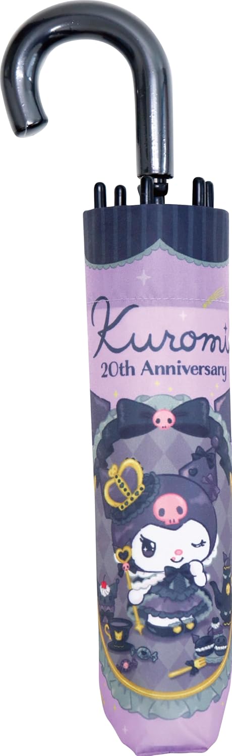 Jays Planning 90474 Folding Umbrella, 20.9 inches (53 cm), Chromi Black Lace