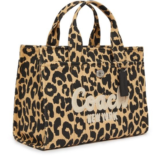 COACH Cargo レオパード トートバッグ - Image 3