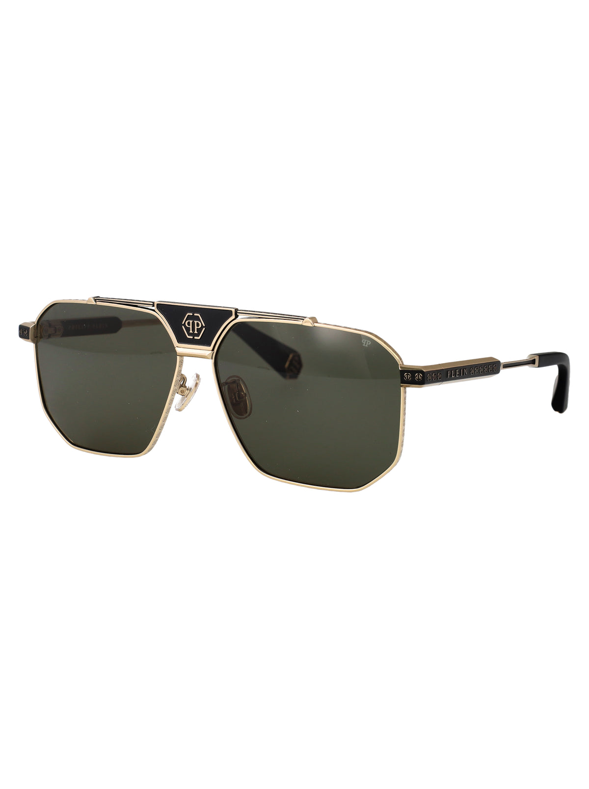 Philipp Philipp Plein Geometric Sunglasses SPP152 V 0302 - Image 3
