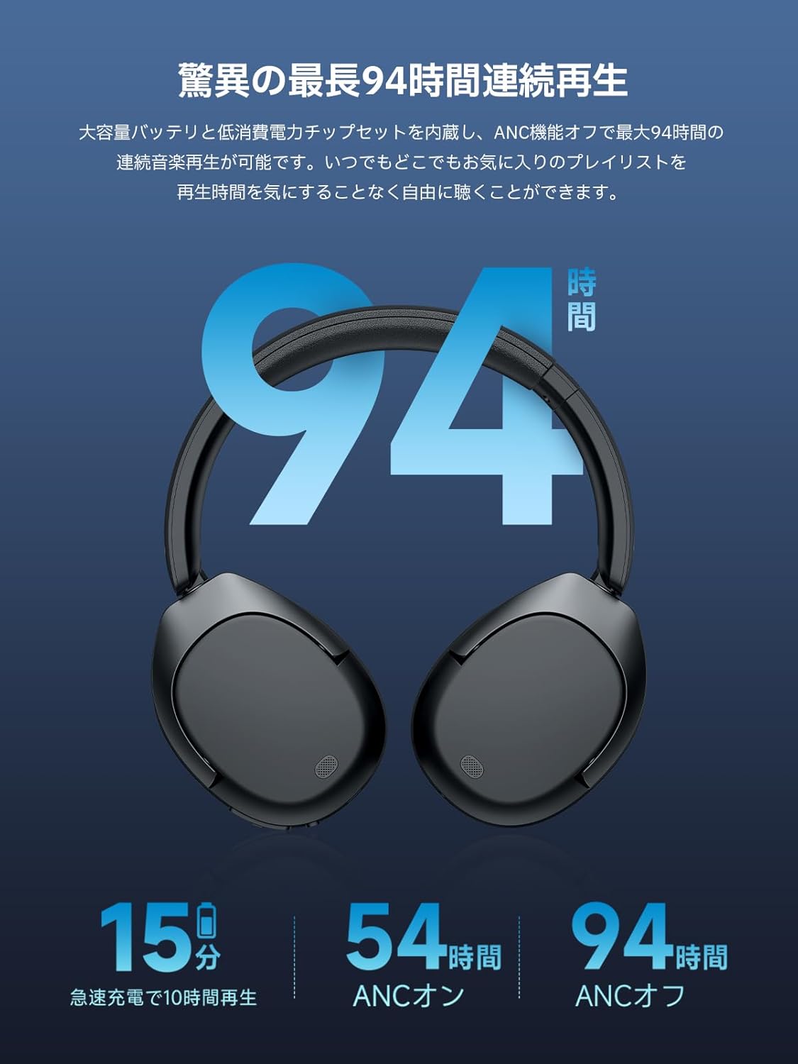 【VGP 2024 Award】Edifier W830NB Wireless Headphones, Noise Cancelling Bluetooth 5.4, Hi-Res/LDAC, Up to 94 Hours Playback, Multi-Point Connection, High-Performance Mic, Spatial Audio, Ambient Sound
