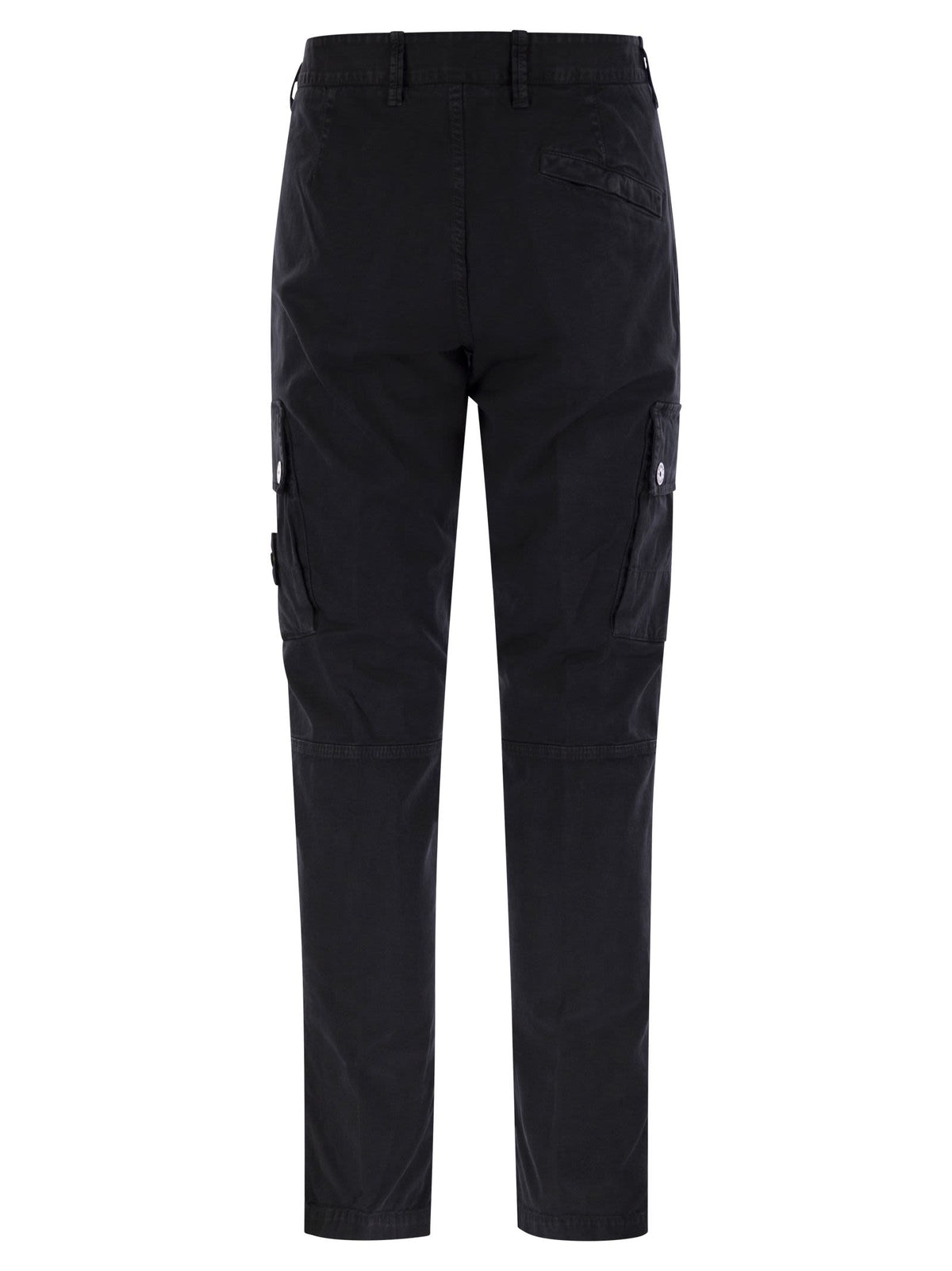 Stone Stone Island Cotton Cargo Trousers - Image 3
