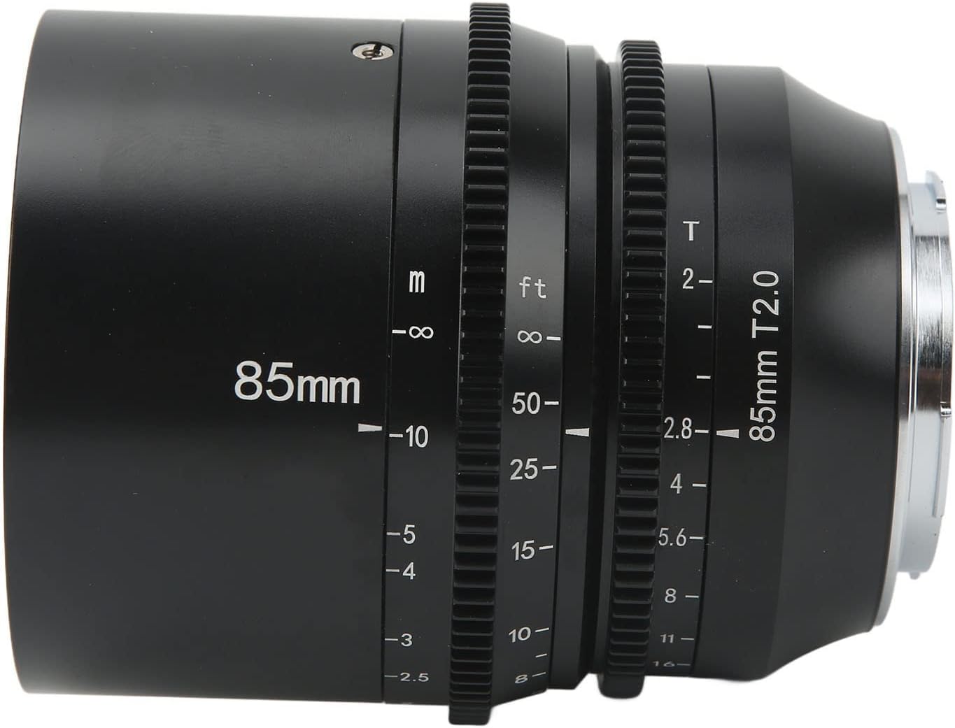 T2.0 Cinema Lens for Sigma FP FPL, Cine Lens 85mm Manual Focus Large Aperture for S1 S1R S1H S5 for Leica SL SL1 SL2 L Mount Camera, Mount Camera and Cinema Camera