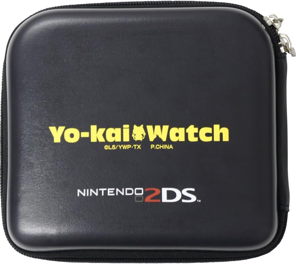 妖怪ウォッチ NINTENDO 2DS 専用 ポーチ ブラック