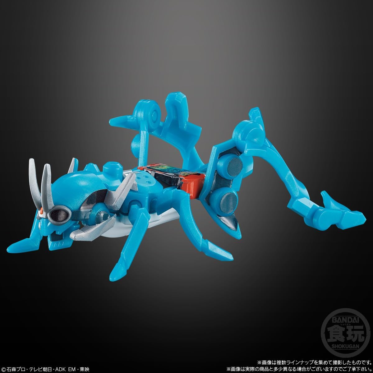 Sodo Kamen Rider Gatchard → 1 Left & Sodo Kamen Rider Gats (Set of 12), Candy Toy, Chewing Gum (Kamen Rider)