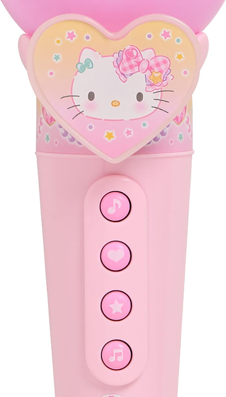 Sanrio 090816 Melodic Microphone, Hello Kitty, Toy, Children, Pink, Glowing, Gift