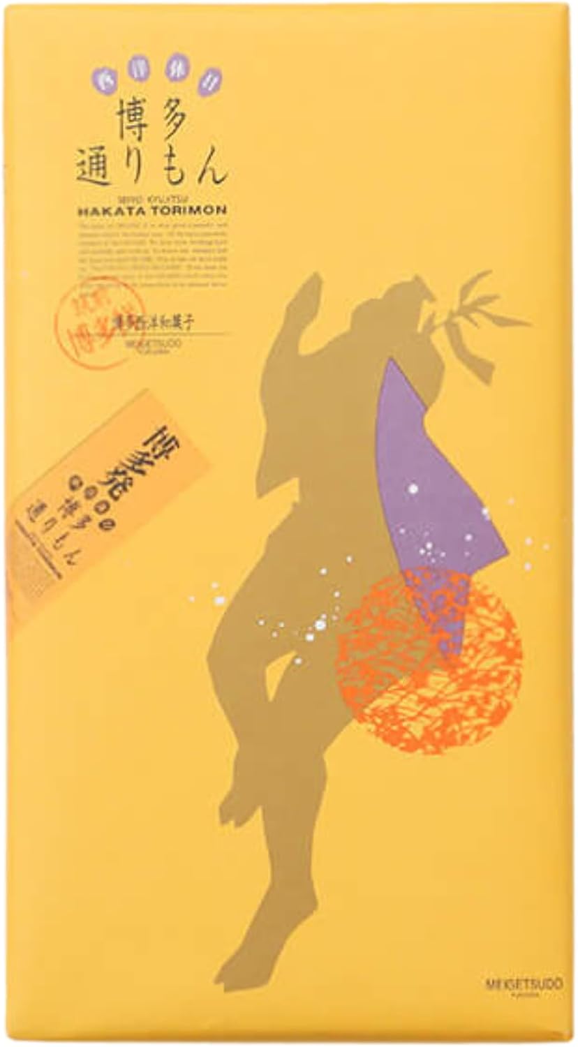 Hakata Dori Mon (6 Pieces x 1 Box), Fukuoka Mika Milk Flavor, White Aan Manju Souvenir Gift, Hakata Miyagi