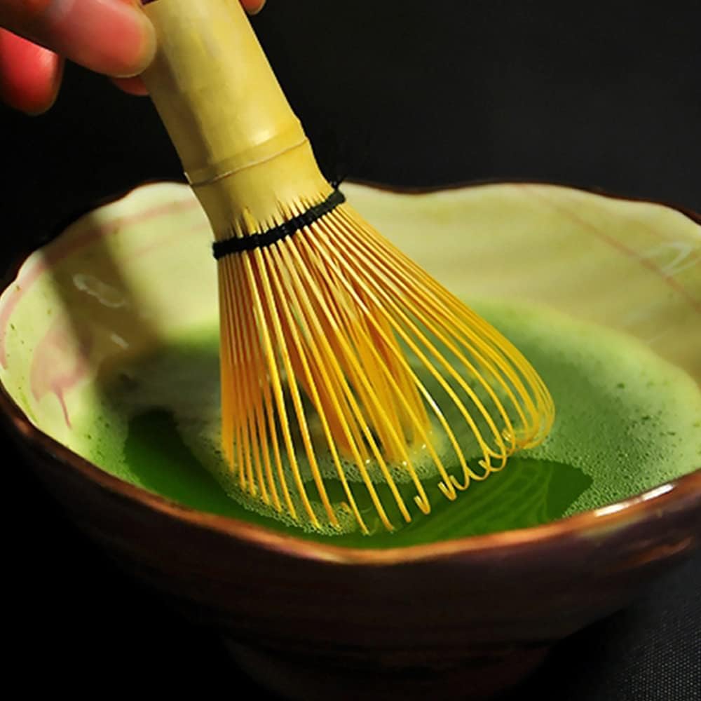 Tea Utensil Hyakuhontachi Tea Strainer Bamboo Matcha Powder Frothing Tool Tea Ceremony Traditional Craft 100-Piece Set (Hyakuhontachi 1PCS)