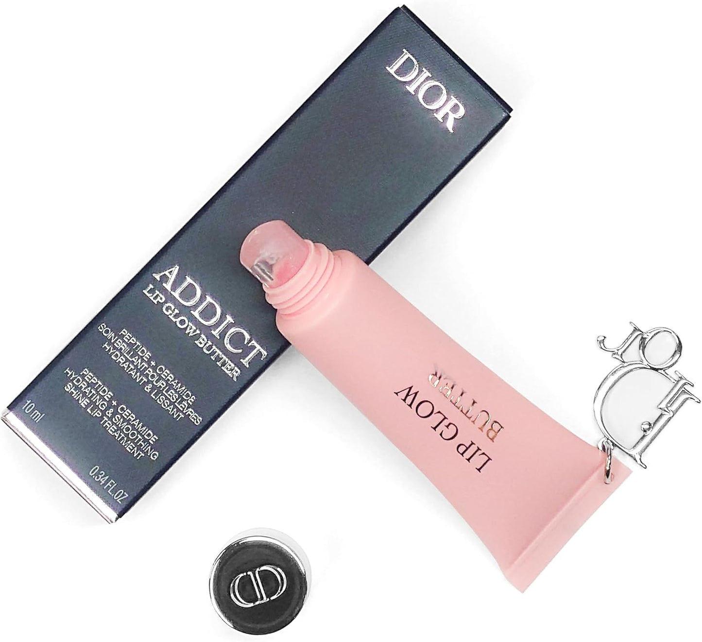 DIOR Addict Lip Glow Butter #101 Glazed Pink 0.3 fl oz (10 ml), Lip Gloss, Lip Care, Birthday, Mother's Day, Anniversary, White Day, Return, Christmas, Present, Gift, Cosmetic, Cosmetic, Women's