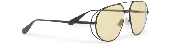 BOTTEGA VENETA Classic Aviator メタル製 サングラス - Image 3