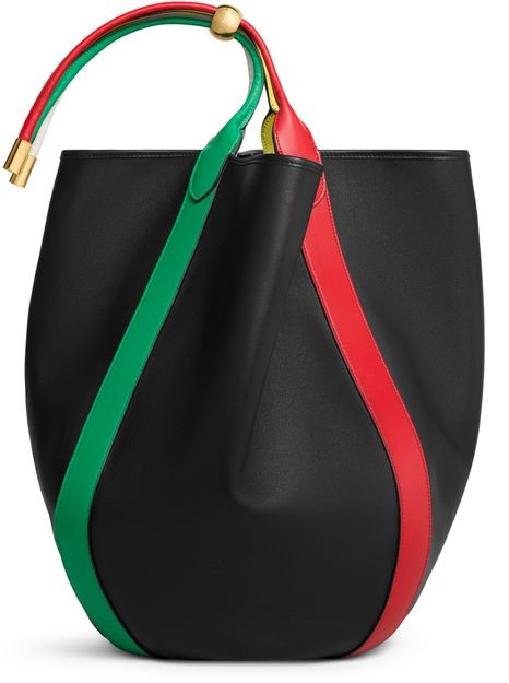 CELINE Large drop bucket bag in smooth calfskin - Image 3